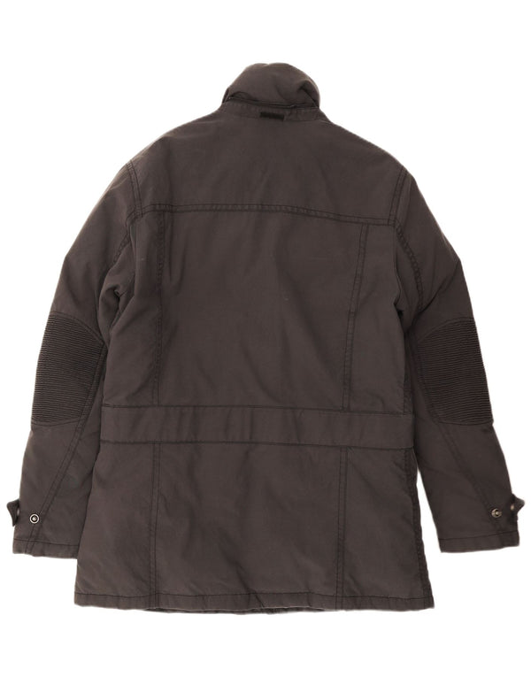 Invicta Mens Padded Jacket UK 40 Large Grey Nylon