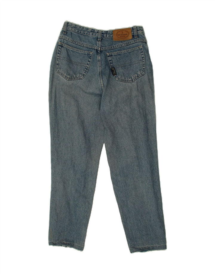 TRUSSARDI Mens Tapered Jeans W34 L26  Blue Cotton Vintage Trussardi and Second-Hand Trussardi from Messina Hembry 