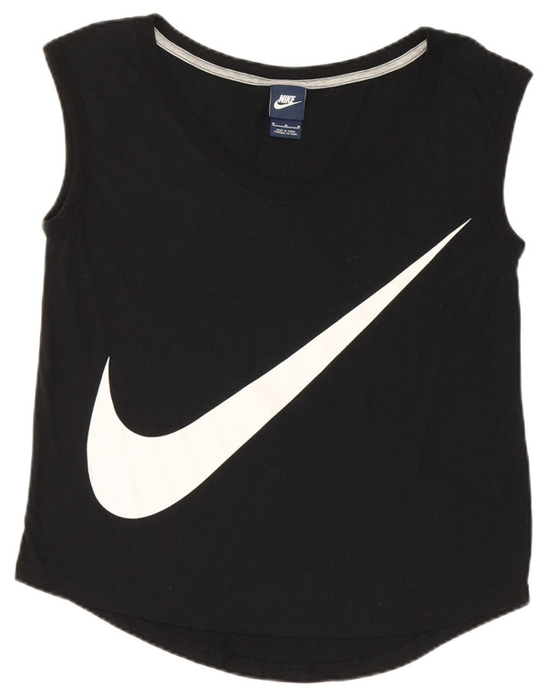 Nike Mens Graphic Vest Top UK 12 Medium Black