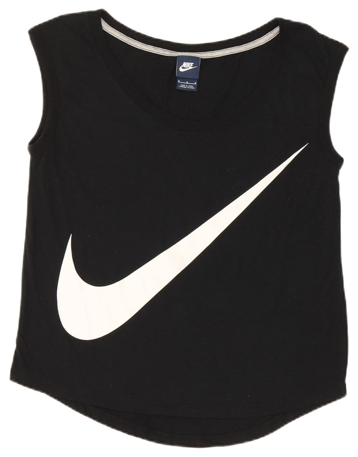 Nike Mens Graphic Vest Top UK 12 Medium Black