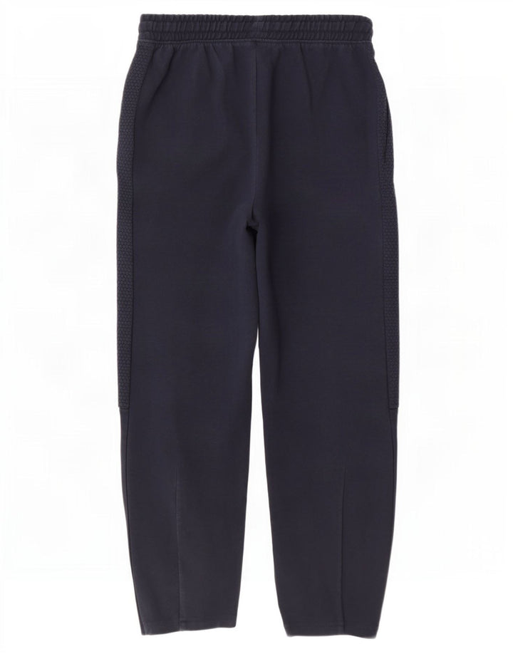 Fila Mens Tracksuit Trousers Small Navy Blue Cotton