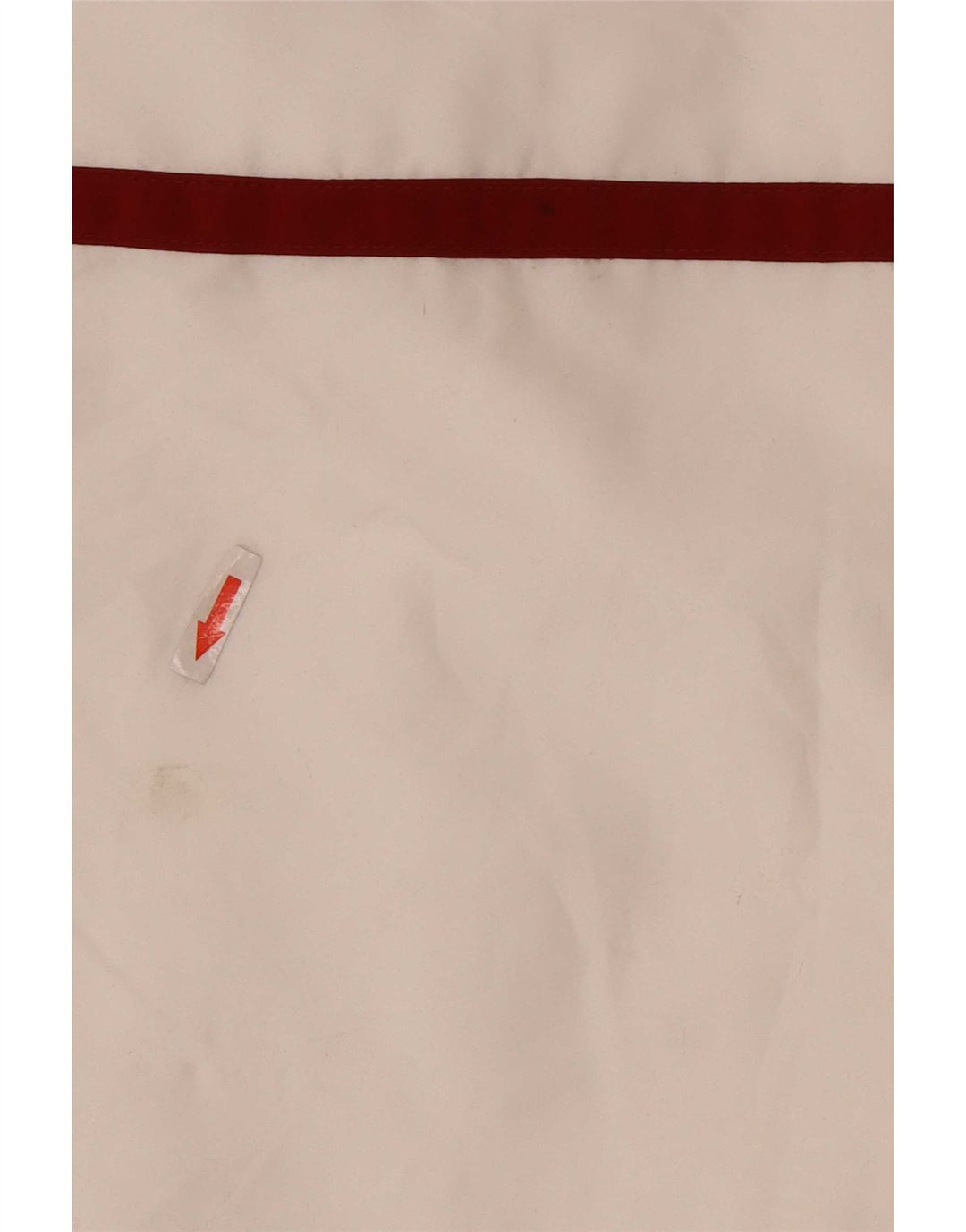 Reebok Mens Pullover Tracksuit Top Jacket UK 40 Medium White Colourblock
