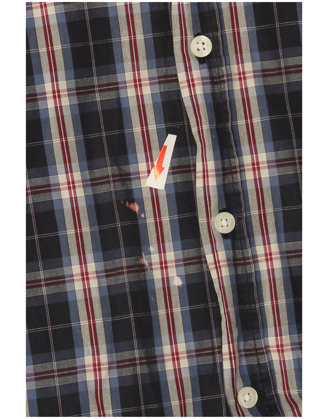 Carrera Mens Shirt 2XL Navy Blue Check