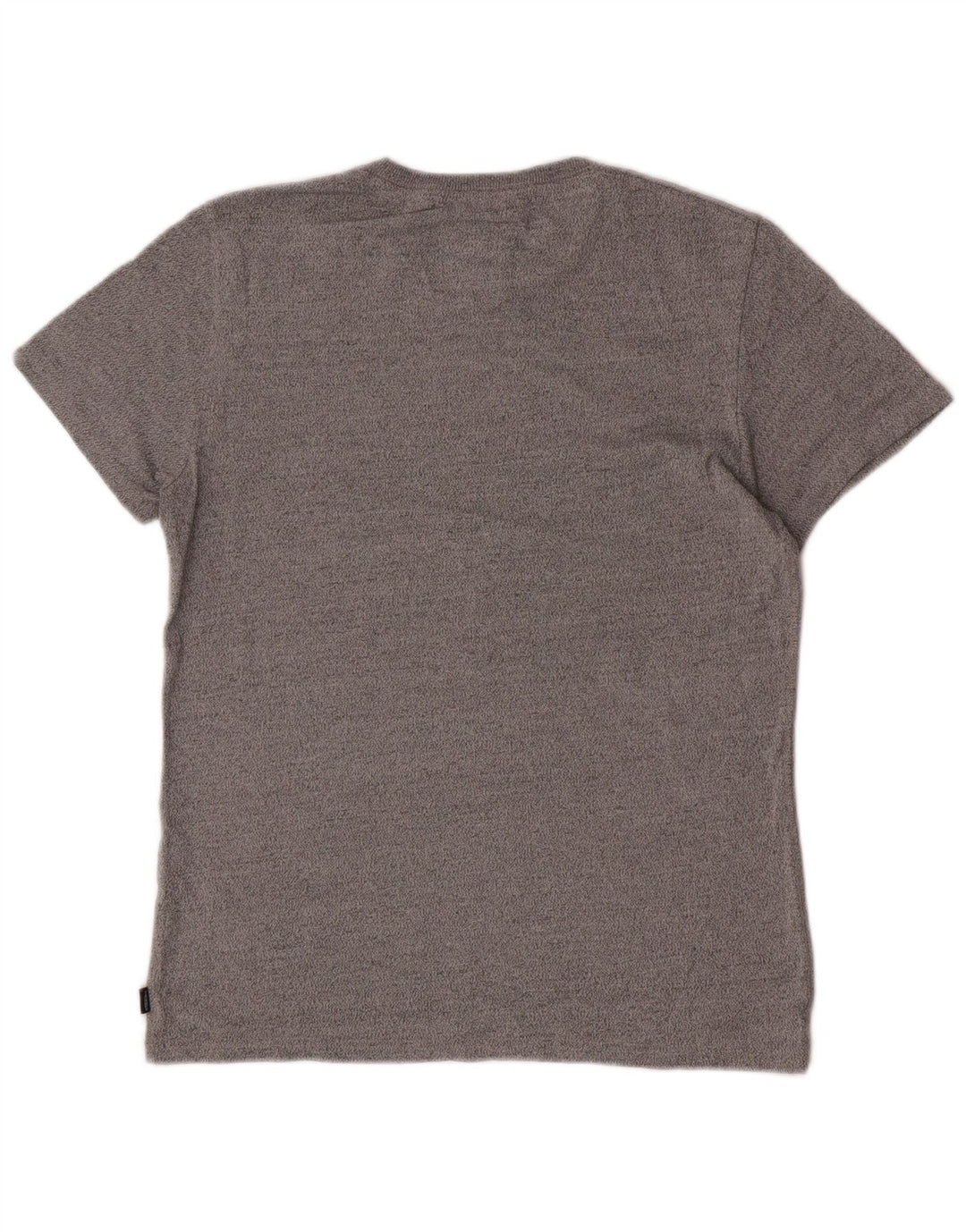 Superdry Mens Graphic T-Shirt Top Large Grey Cotton