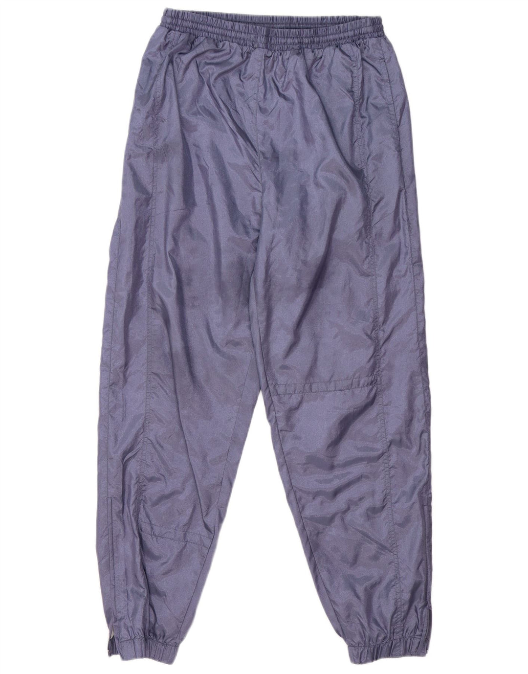 Vintage Mens Tracksuit Trousers Joggers Medium  Purple Polyamide