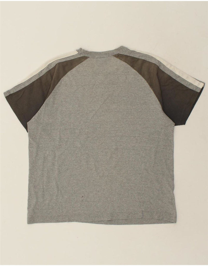 CHAMPION Mens T-Shirt Top Medium Grey Colourblock Vintage Champion and Second-Hand Champion from Messina Hembry 