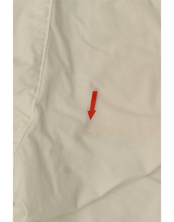 Tommy Hilfiger Mens Chino Shorts W34 Large White Cotton