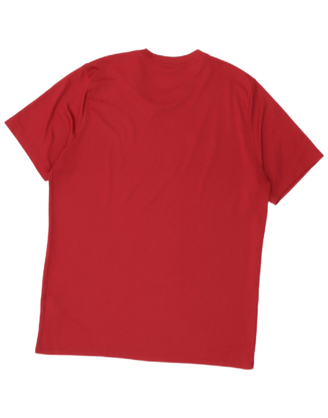 Nike Mens Dri Fit T-Shirt Top XL Burgundy Polyester
