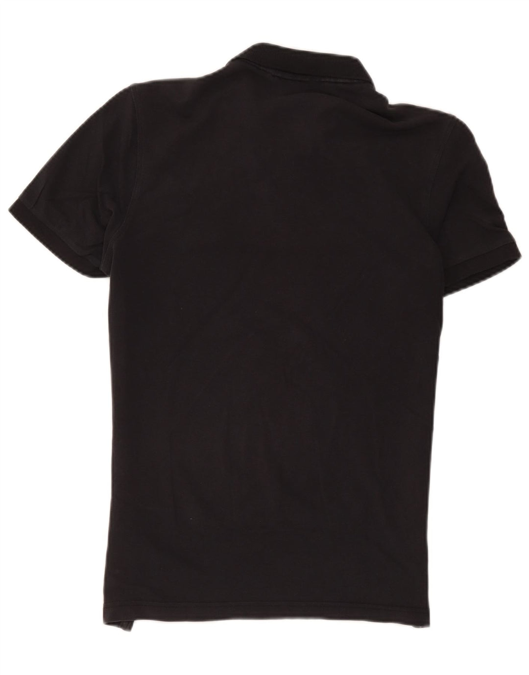 CALVIN KLEIN Mens Polo Shirt Medium Black Cotton