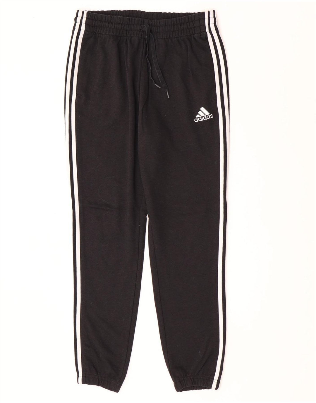 Adidas Mens Tracksuit Trousers Joggers Large Black Cotton