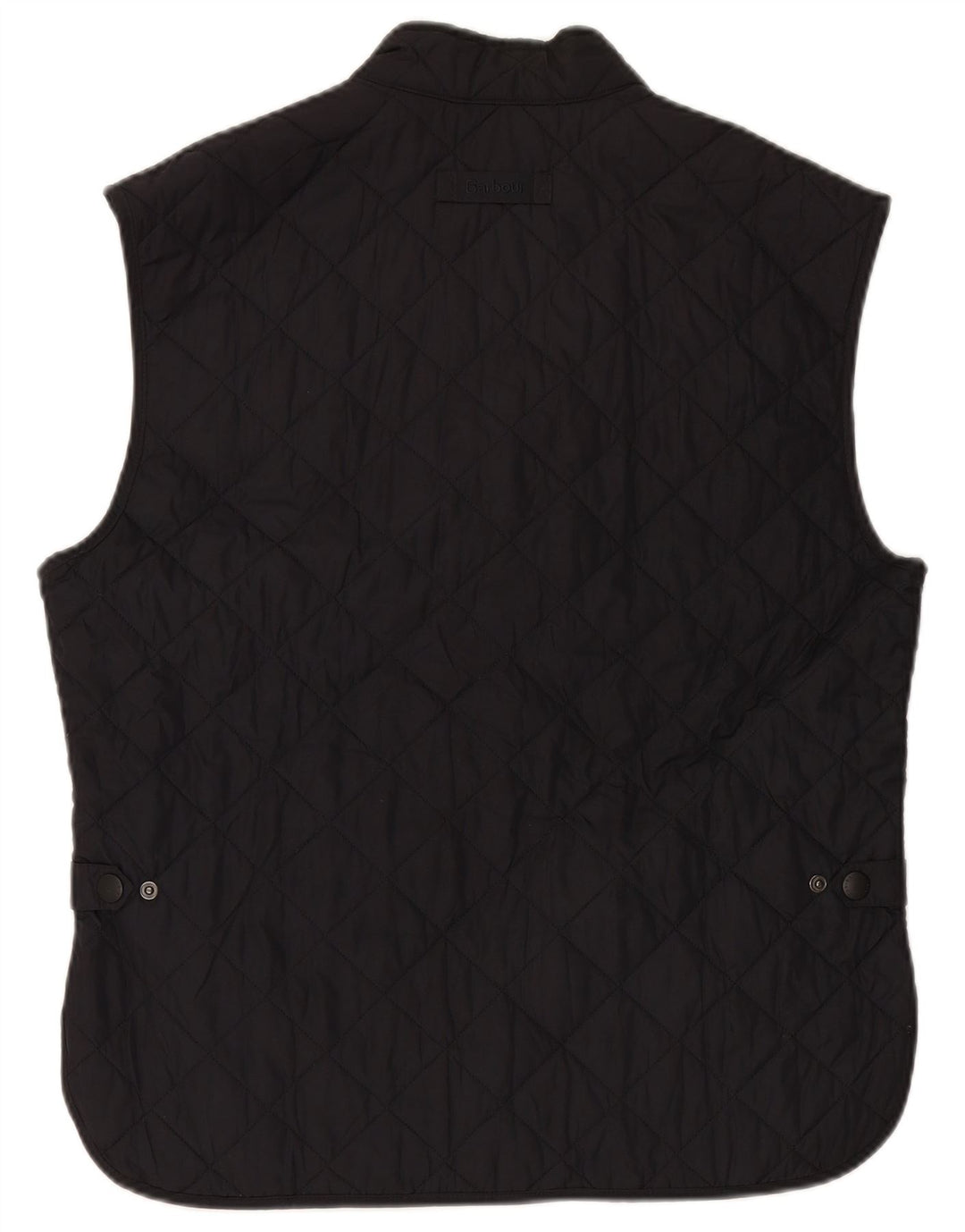 Barbour Womens Quilted Gilet UK 18 XL Navy Blue Polyester