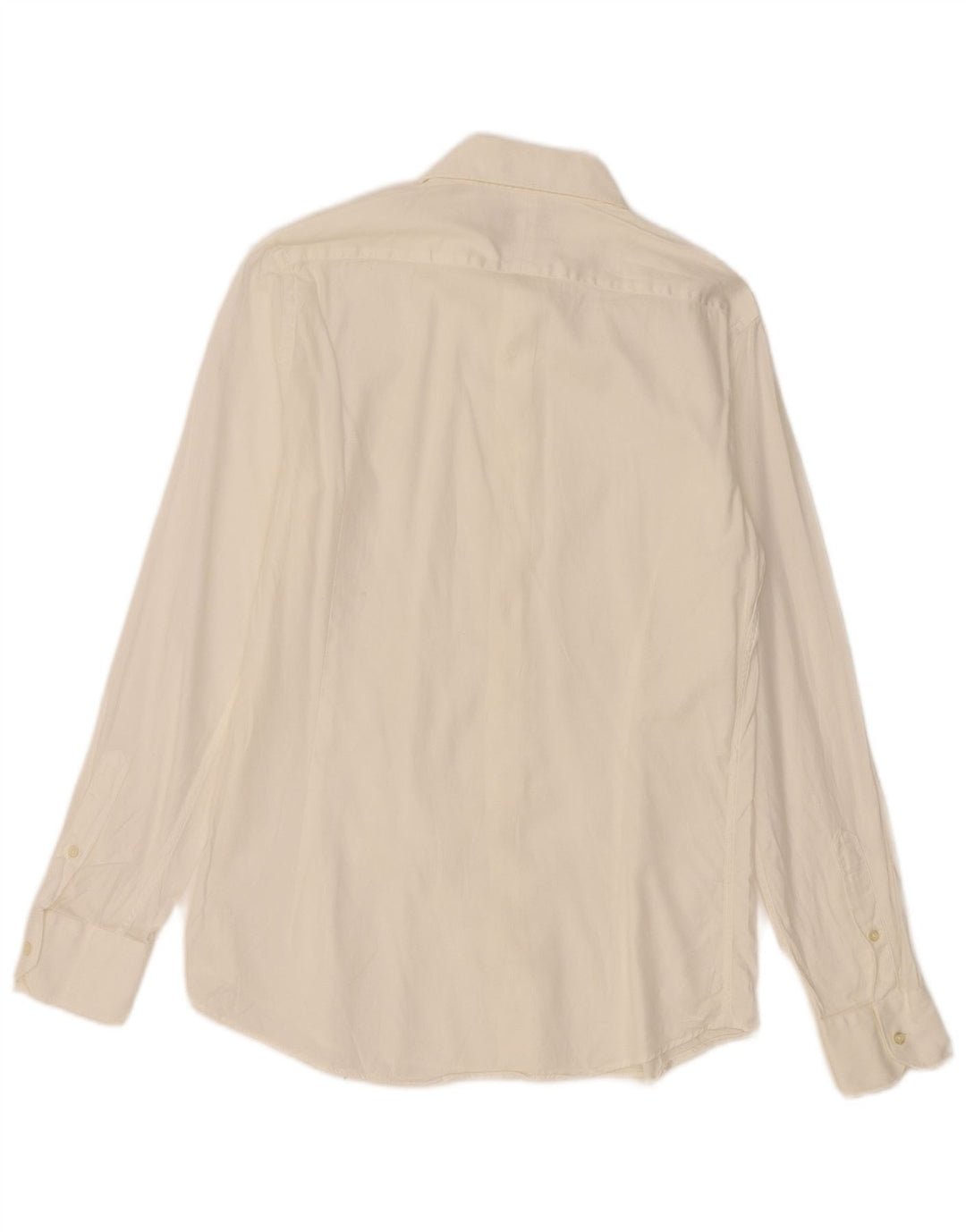Massimo Dutti Mens Shirt Size 39 Medium White