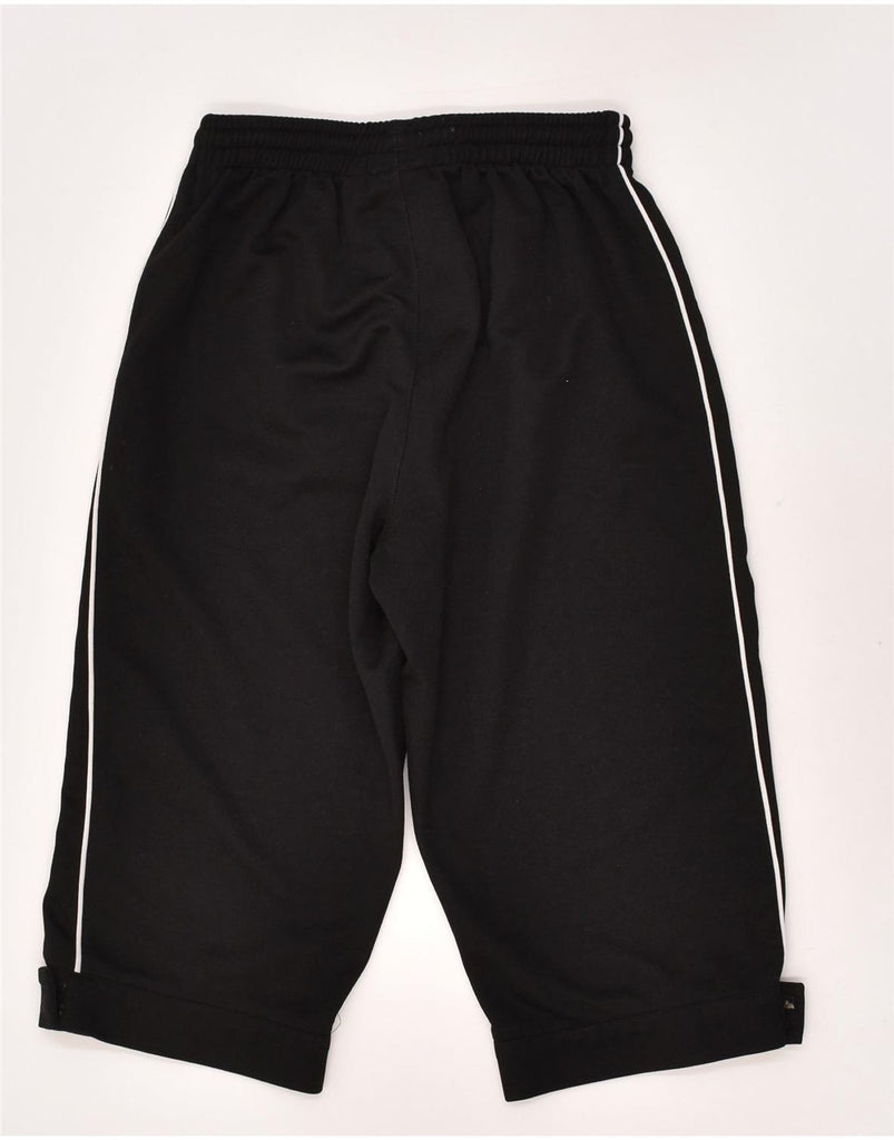 UMBRO Girls Graphic Bermuda Sport Shorts 8-9 Years Small Black Polyester Vintage Umbro and Second-Hand Umbro from Messina Hembry 