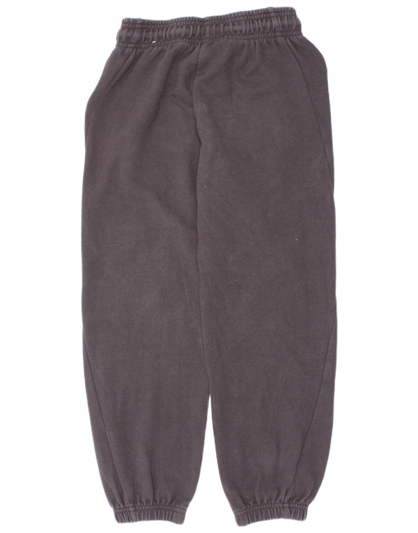 Adidas Boys Graphic Tracksuit Trousers Joggers 7-8 Years Black