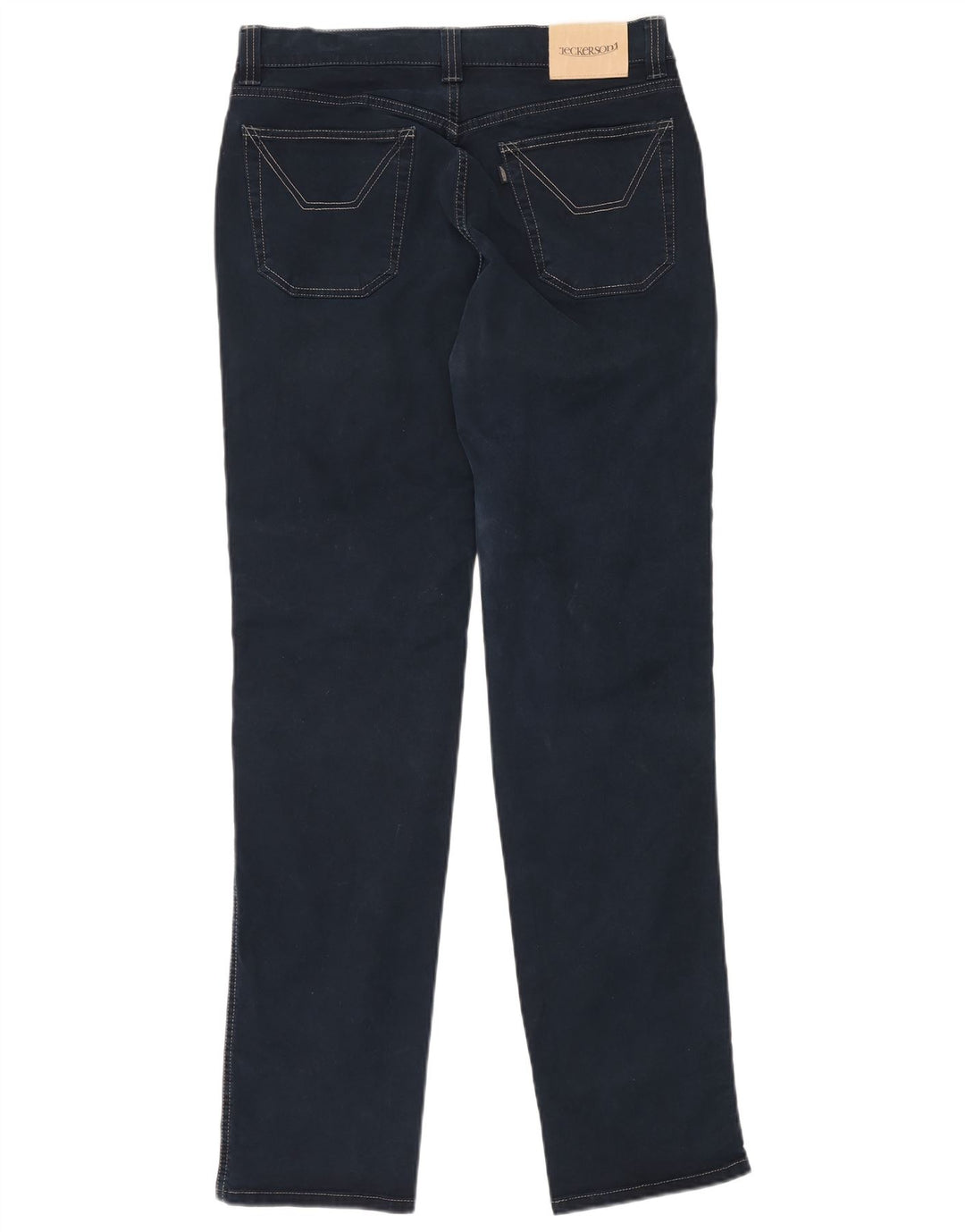 JECKERSON Mens Straight Jeans W33 L34 Blue Cotton