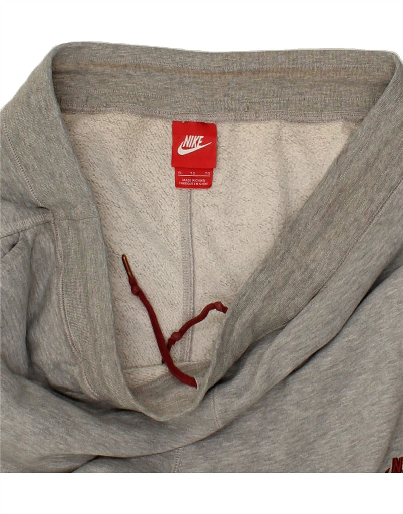 NIKE Mens Tracksuit Trousers XL Grey Cotton | Vintage Nike | Thrift | Second-Hand Nike | Used Clothing | Messina Hembry 