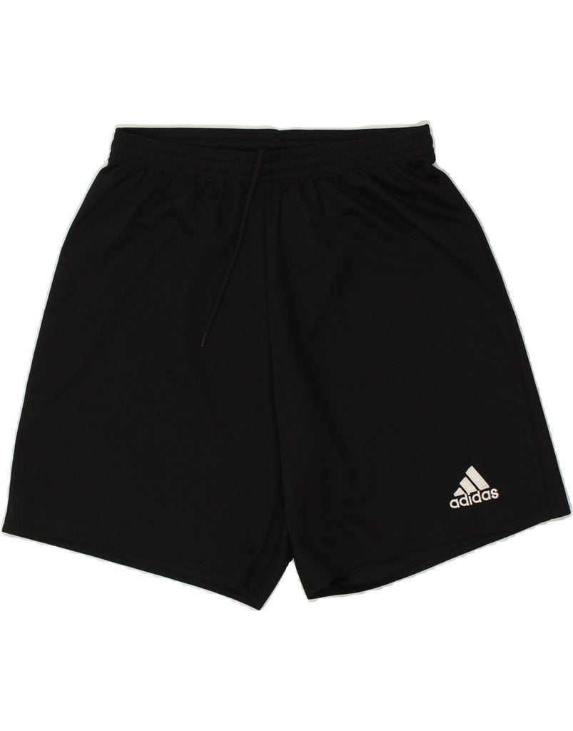 ADIDAS Mens Sport Shorts Medium Black Polyester | Vintage Adidas | Thrift | Second-Hand Adidas | Used Clothing | Messina Hembry 