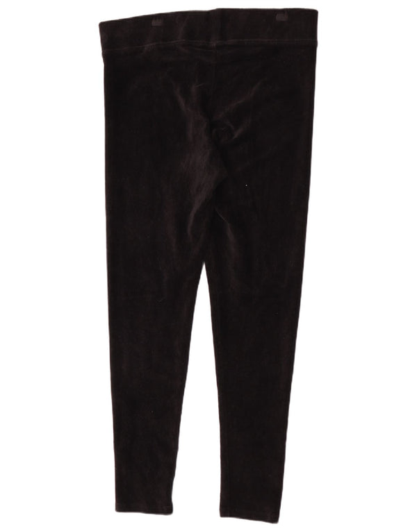 Marks & Spencer Womens Leggings UK 14 Large Black Cotton