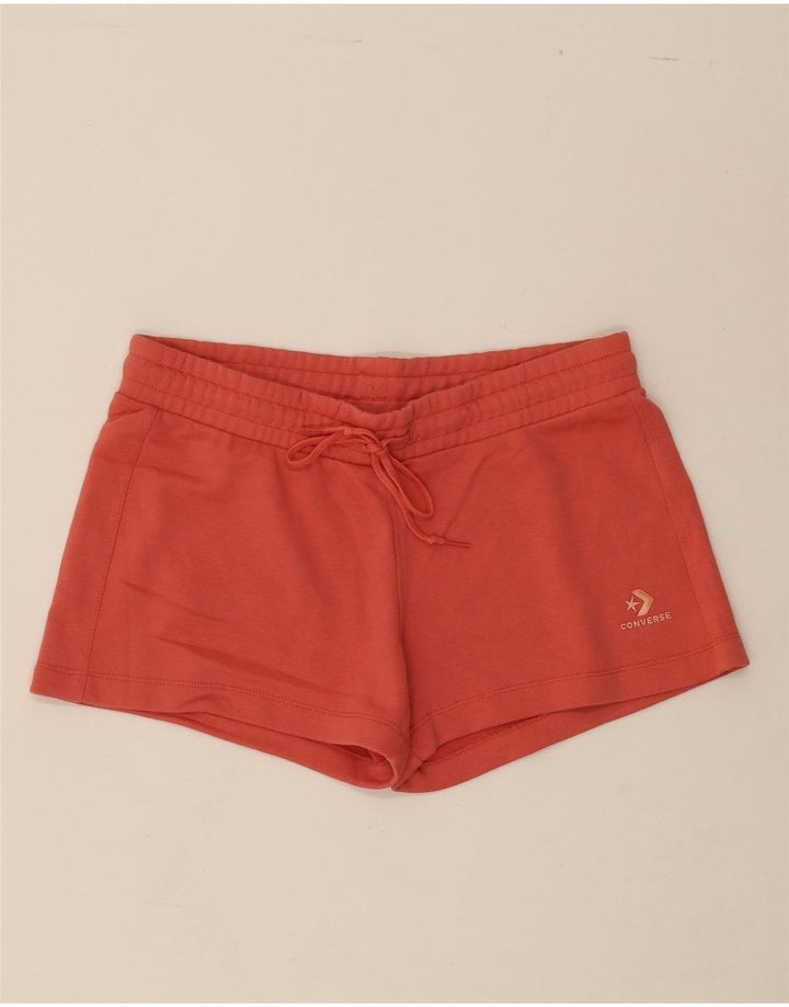 CONVERSE Womens Sport Shorts UK 16 Large  Pink Cotton Vintage Converse and Second-Hand Converse from Messina Hembry 