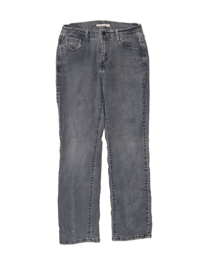 LEVI'S Womens 505 Straight Jeans US 6 Medium W29 L29 Grey Cotton Vintage Levi's and Second-Hand Levi's from Messina Hembry 