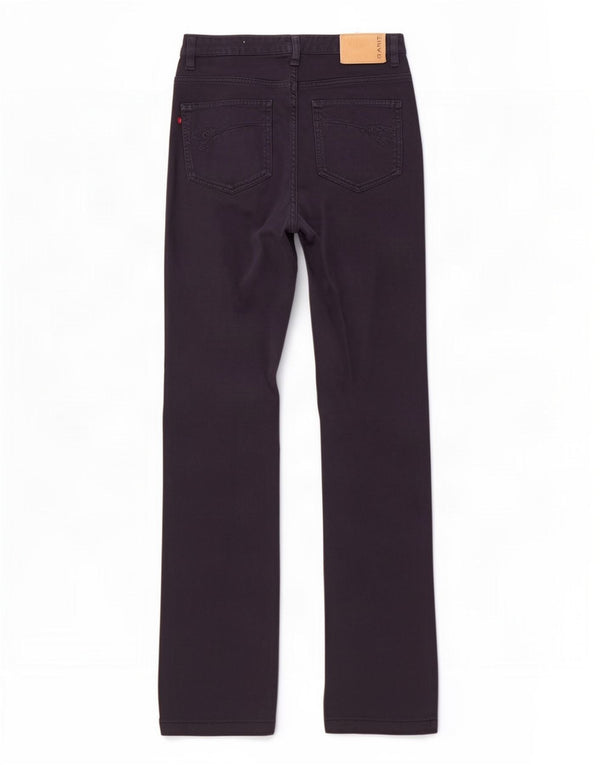 Gant Womens Carol Slim Casual Trousers W28 L32 Navy Blue