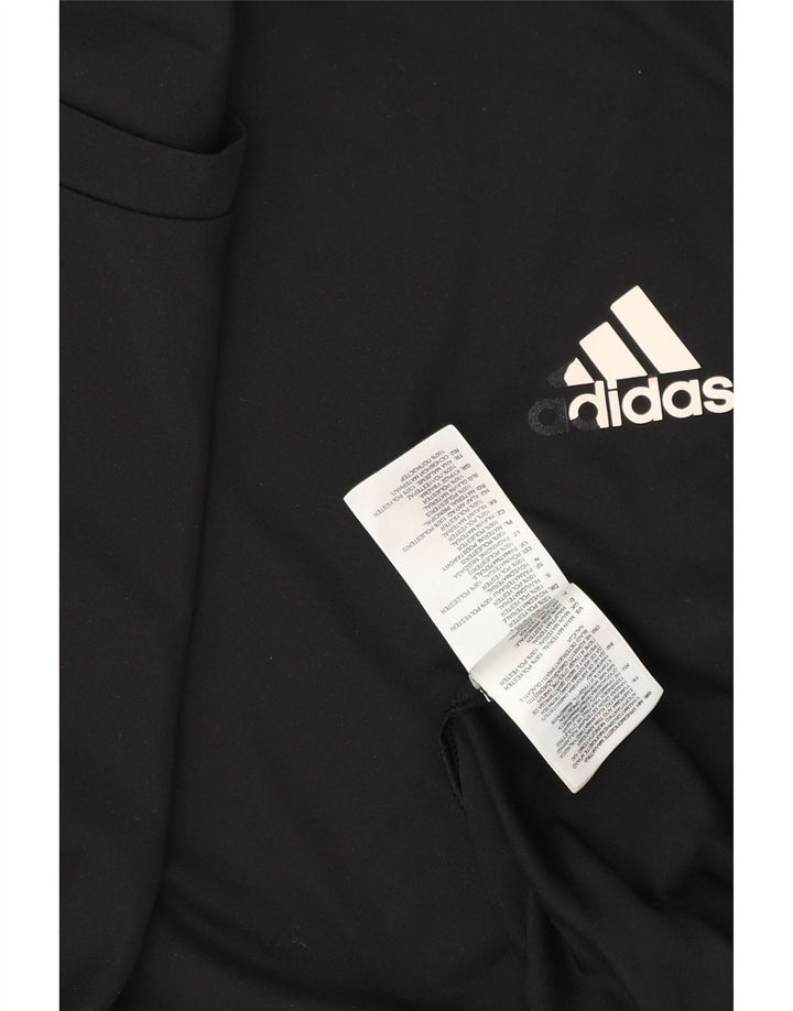 Adidas Mens Graphic T-Shirt Top 2XL Black Polyester