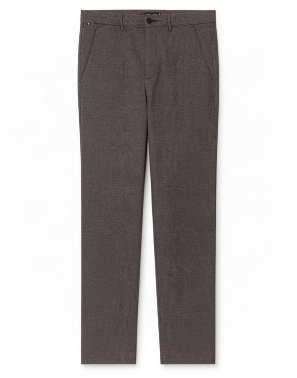 Tommy Hilfiger Mens Slim Chino Trousers W32 L32 Navy Blue Polyester