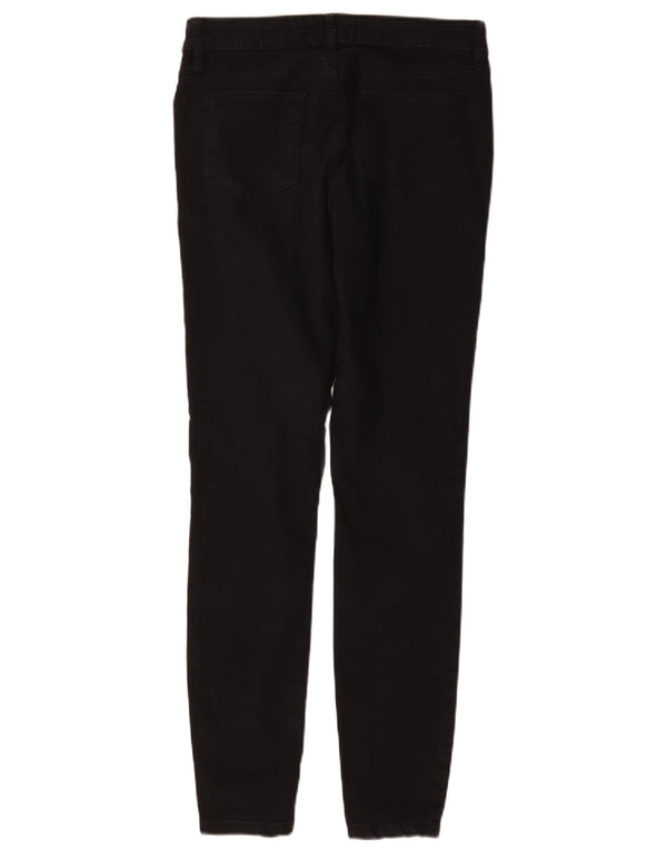 Fat Face Womens Jegging Jeans UK 10 Small W30 L29 Black Cotton