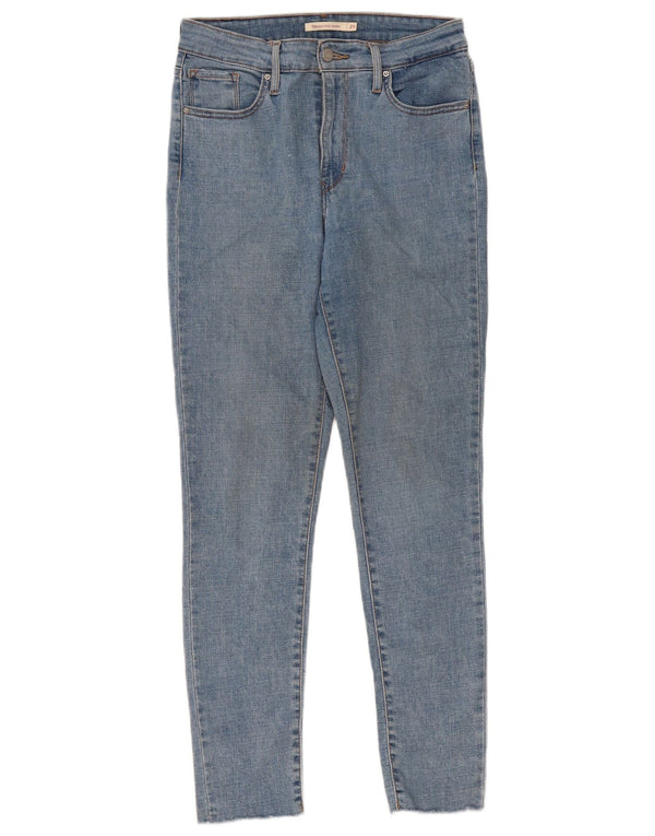 Levi's Womens 721 High Rise Skinny Jeans W29 L30 Blue Cotton