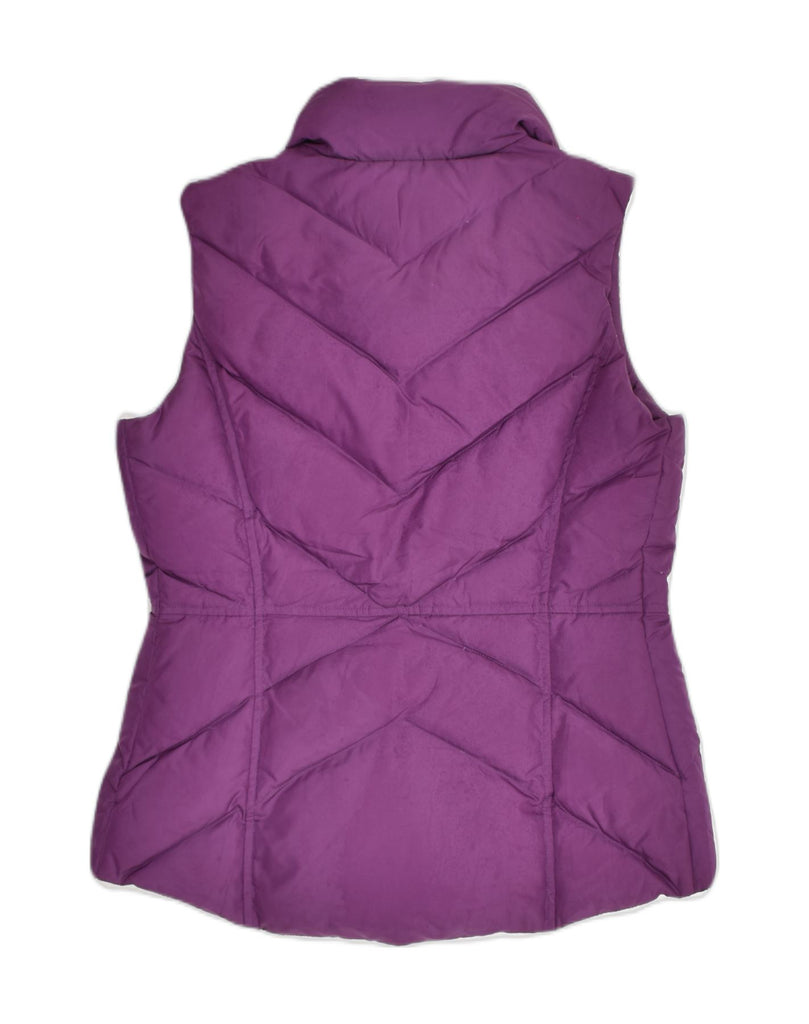 J. CREW Womens Padded Gilet UK 6 XS  Purple Polyester | Vintage J. Crew | Thrift | Second-Hand J. Crew | Used Clothing | Messina Hembry 