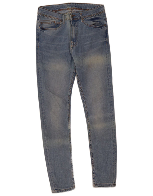 Zara Mens Skinny Jeans W30 L29 Blue
