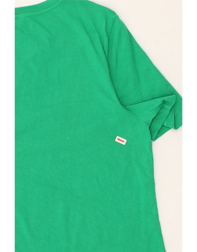 TOMMY HILFIGER Womens Graphic T-Shirt Top UK 18 XL Green | Vintage Tommy Hilfiger | Thrift | Second-Hand Tommy Hilfiger | Used Clothing | Messina Hembry 