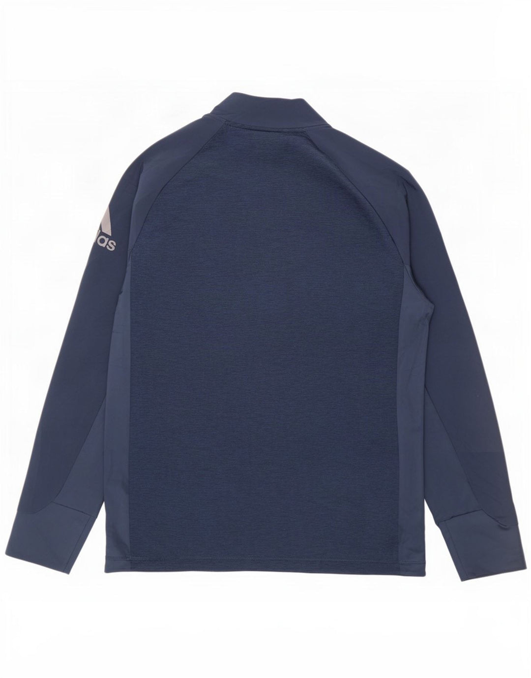Adidas Mens Graphic Pullover Tracksuit Top Medium Navy Blue Colourblock