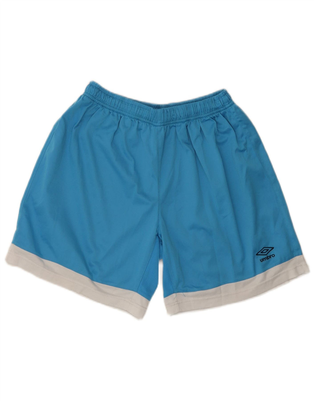 Umbro Mens Sport Shorts Large Blue Colourblock