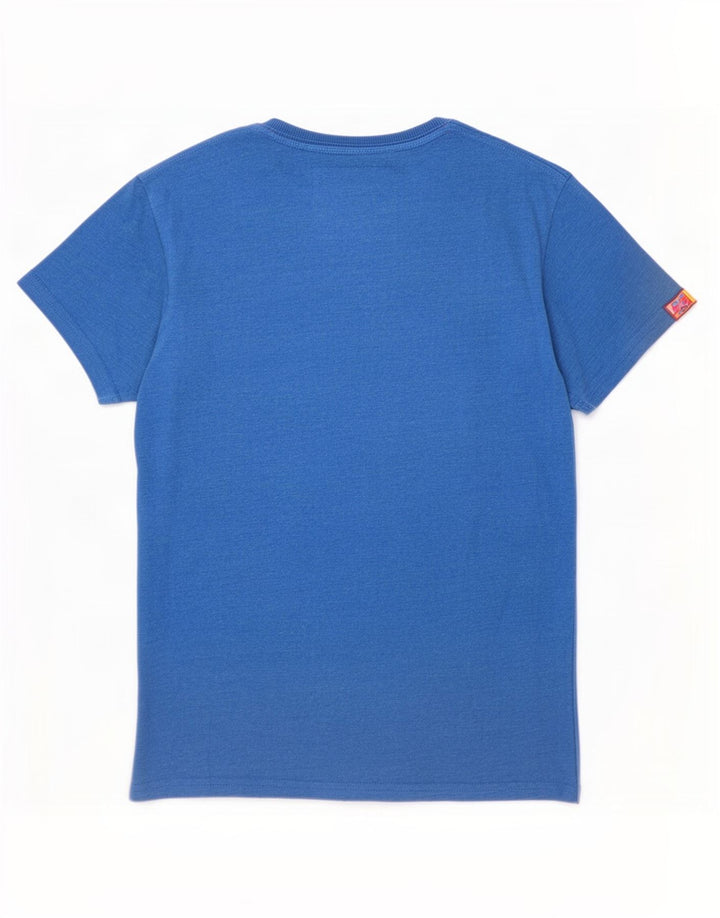 Superdry Mens Graphic T-Shirt Top Small Blue