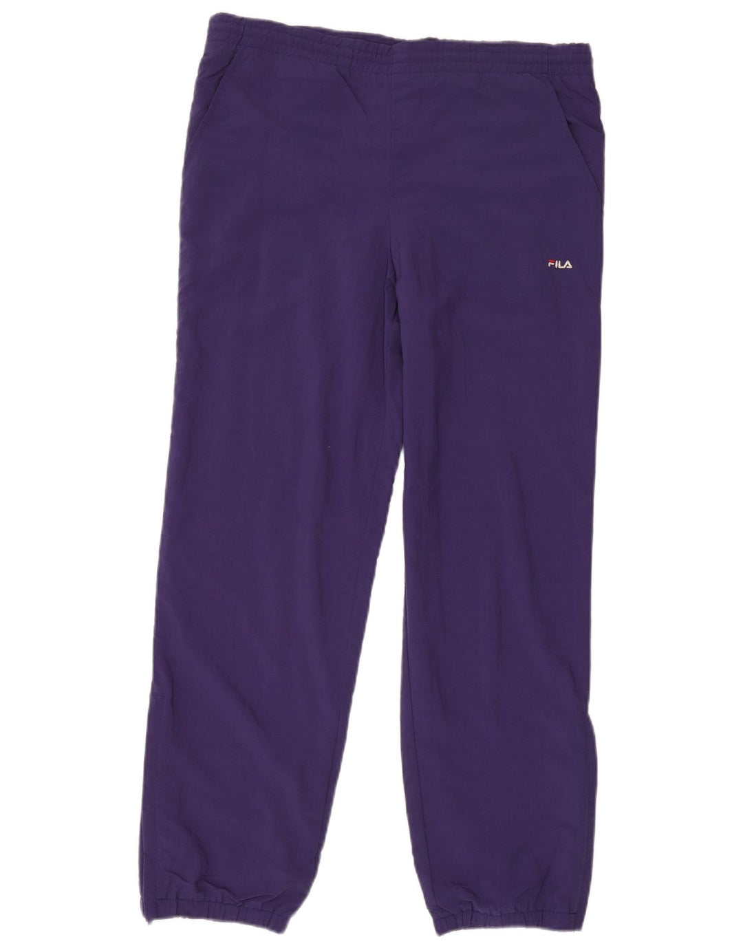 Fila Mens Tracksuit Trousers Joggers IT 46 Small  Purple Polyamide
