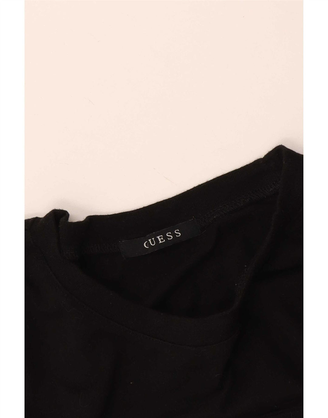 Guess Mens Graphic T-Shirt Top Medium Black
