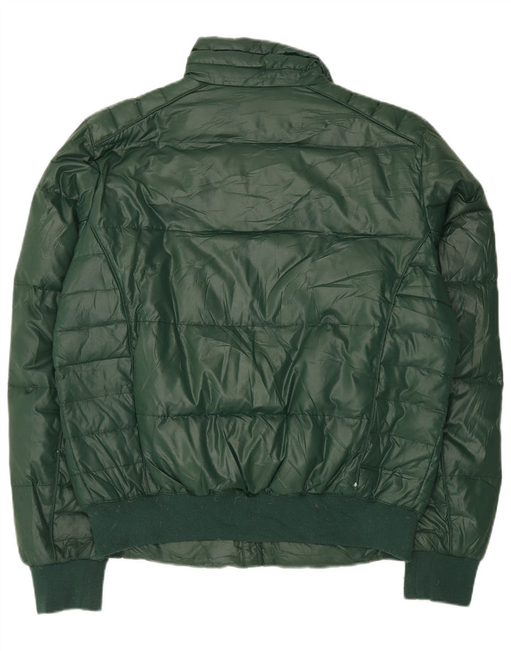 Playlife Mens Padded Jacket UK 40 Large Green Polyester