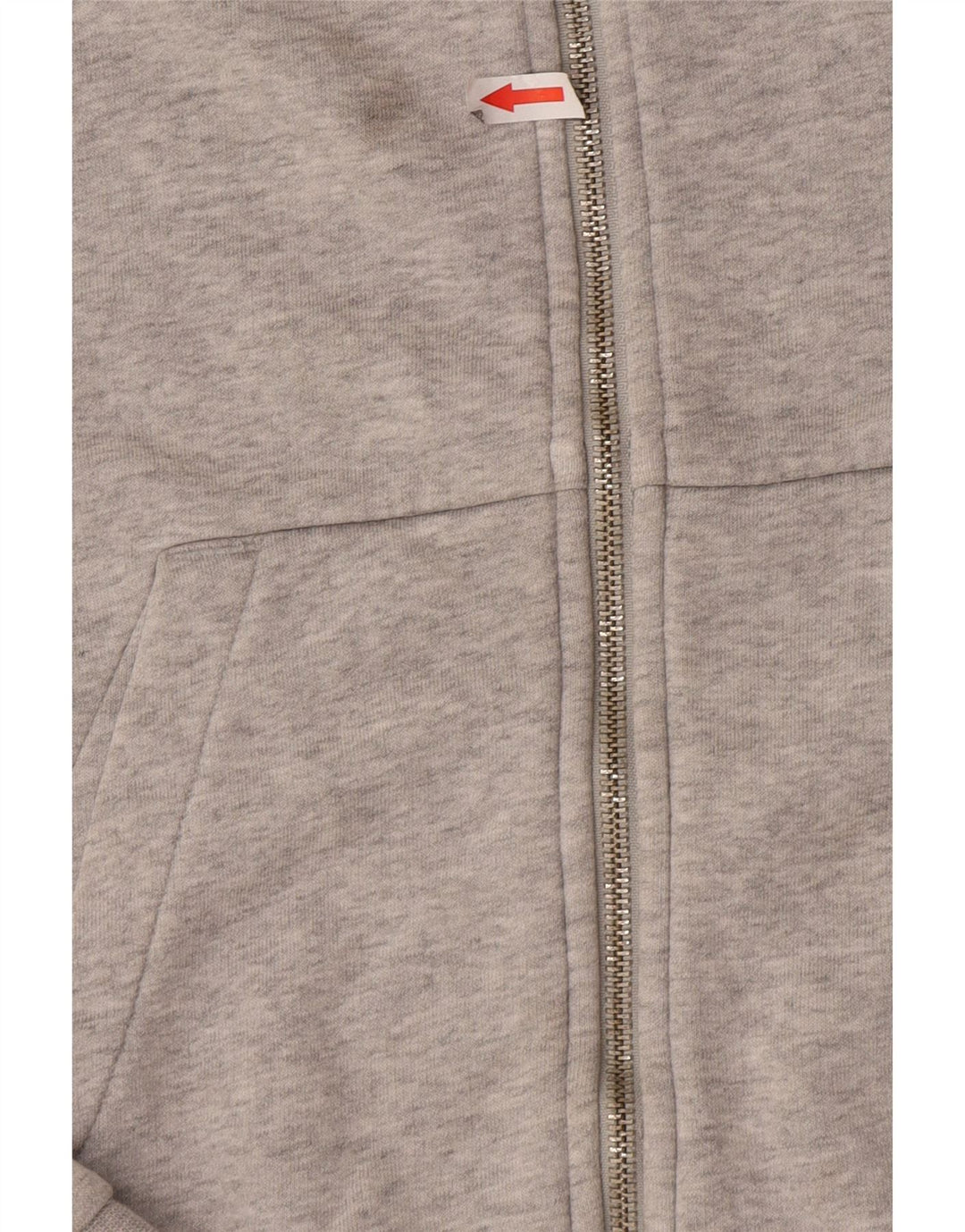 Puma Mens Zip Hoodie Sweater XS Grey Cotton