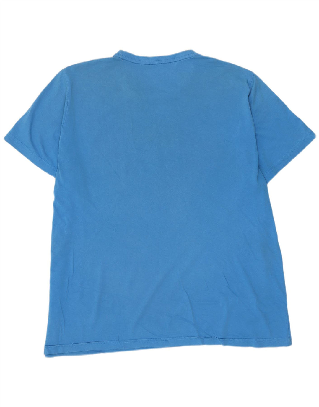 Puma Mens Graphic T-Shirt Top 2XL Blue