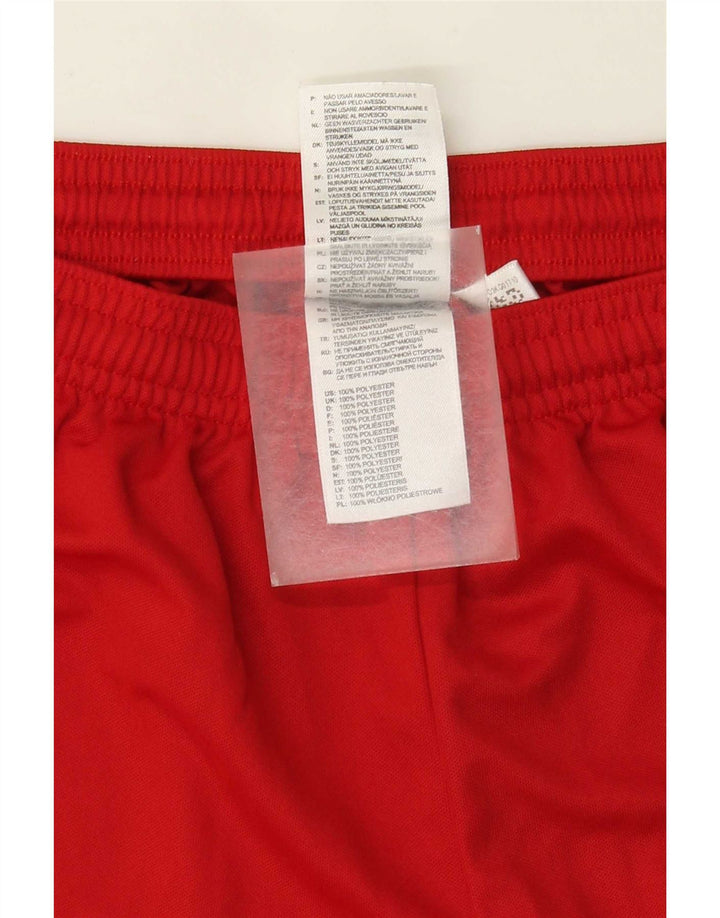 Adidas Mens Climalite Sport Shorts XL Red Polyester