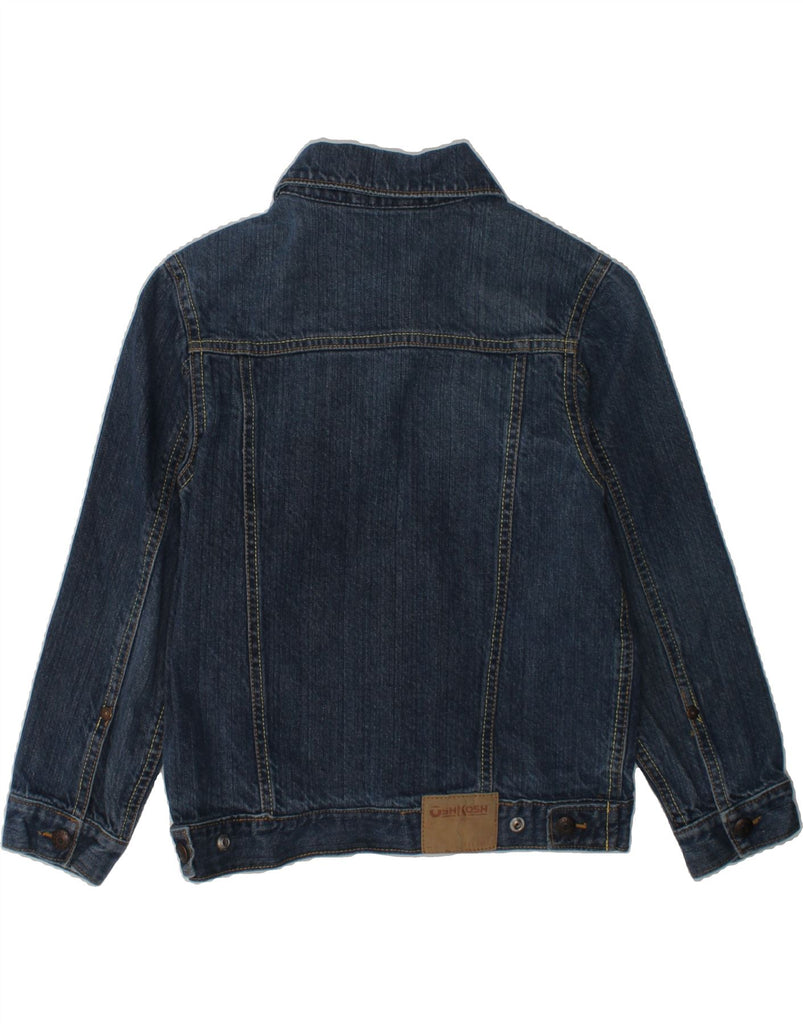 OSH KOSH Boys Denim Jacket 6-7 Years Navy Blue Cotton | Vintage Osh Kosh | Thrift | Second-Hand Osh Kosh | Used Clothing | Messina Hembry 