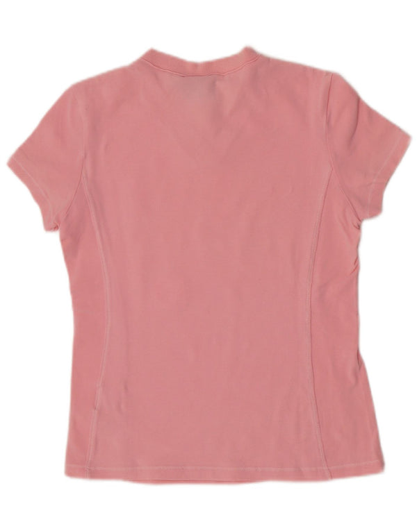 Lotto Girls Regular Graphic T-Shirt Top 11-12 Years Large Pink Cotton