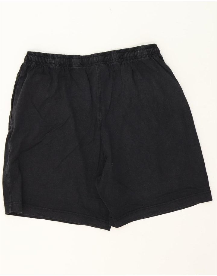 CHAMPION Mens Graphic Sport Shorts 2XL Black Cotton Vintage Champion and Second-Hand Champion from Messina Hembry 
