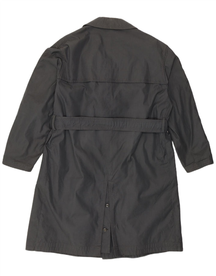 Firelli Mens Trench Coat UK 38 Medium Grey Classic