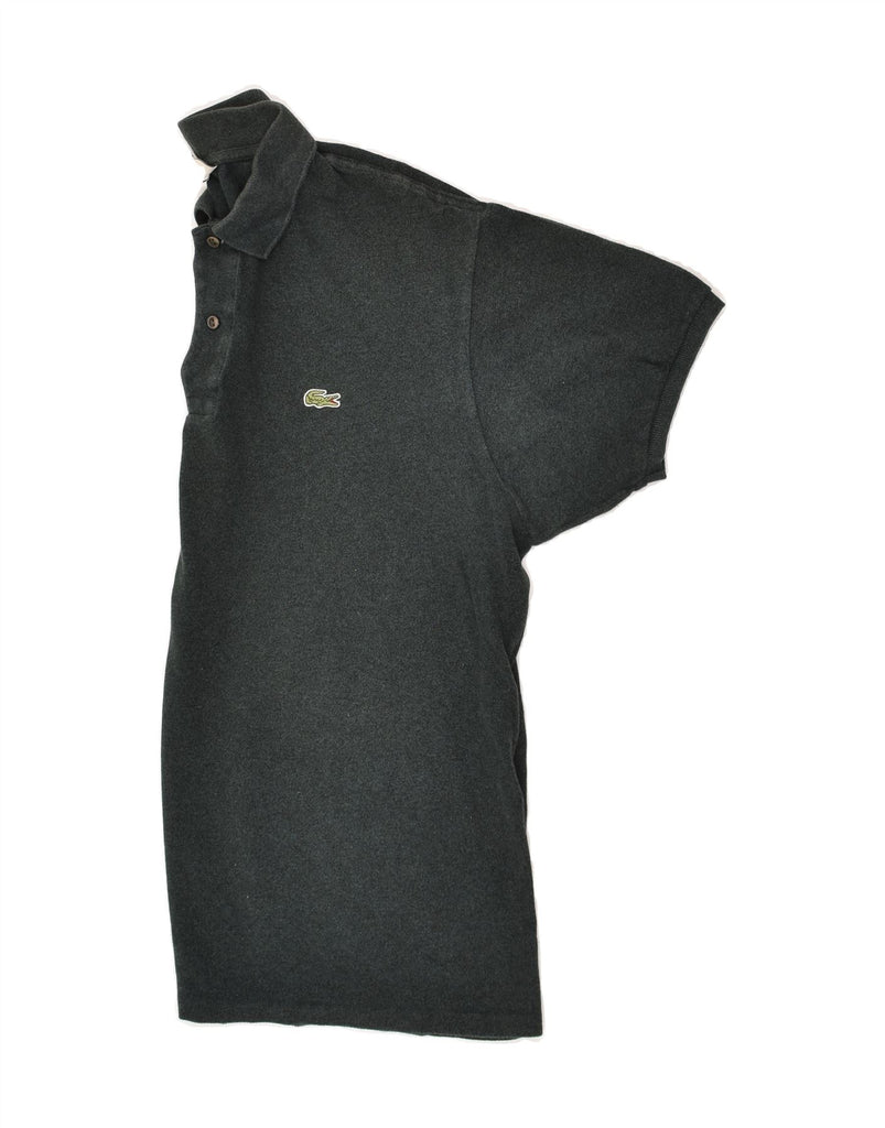 LACOSTE Mens Polo Shirt Size 6 XL Black Cotton | Vintage Lacoste | Thrift | Second-Hand Lacoste | Used Clothing | Messina Hembry 