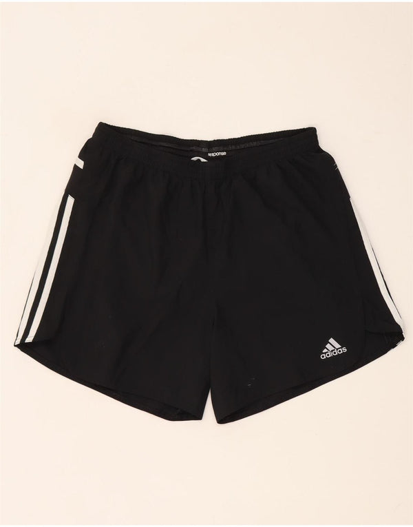ADIDAS Womens Climalite Sport Shorts Medium  Black Polyester