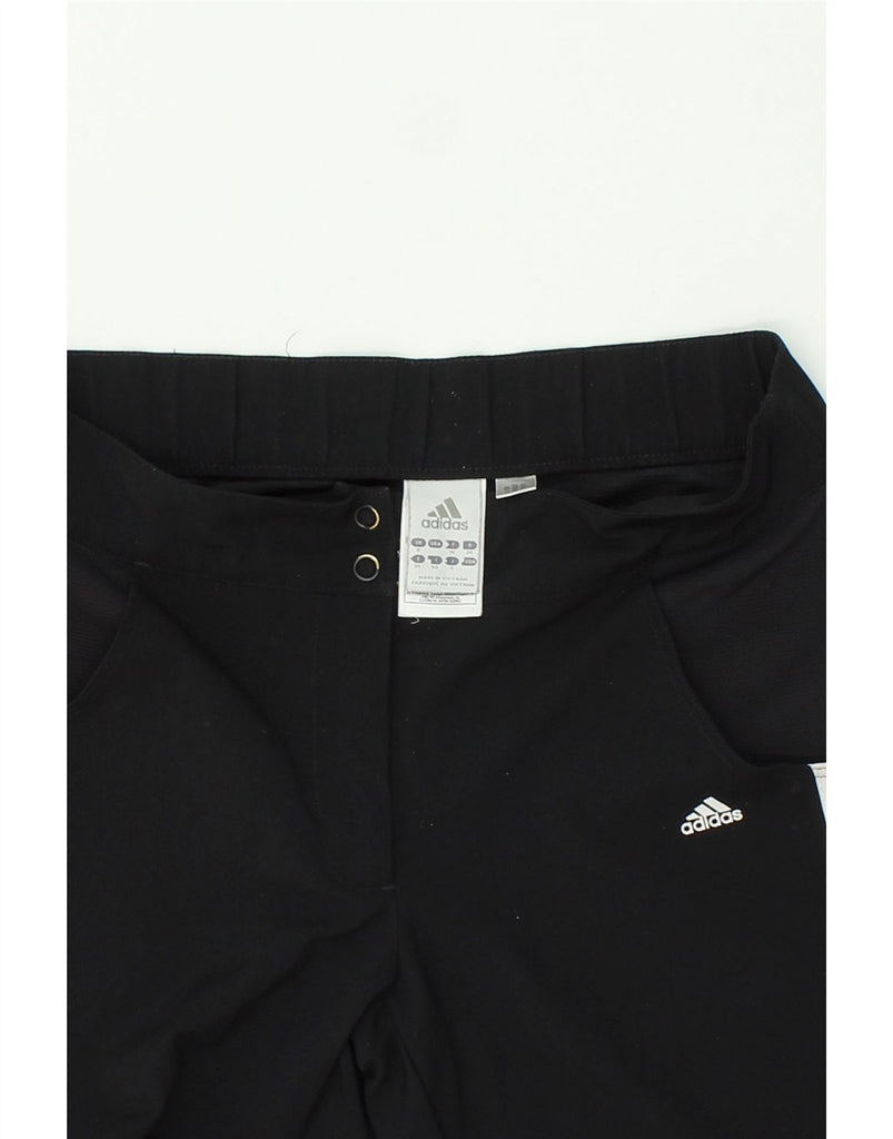 ADIDAS Womens Climacool Tracksuit Trousers UK 8 Small Black Polyester Vintage Adidas and Second-Hand Adidas from Messina Hembry 