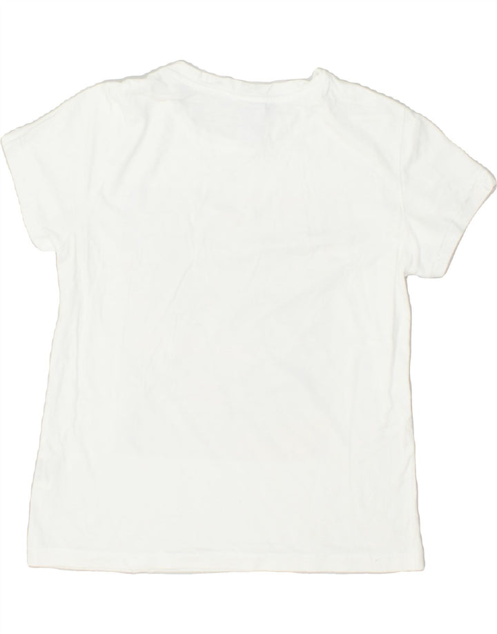 MAUI AND SONS Girls Graphic T-Shirt Top 8-9 Years Small White Floral | Vintage Maui and Sons | Thrift | Second-Hand Maui and Sons | Used Clothing | Messina Hembry 