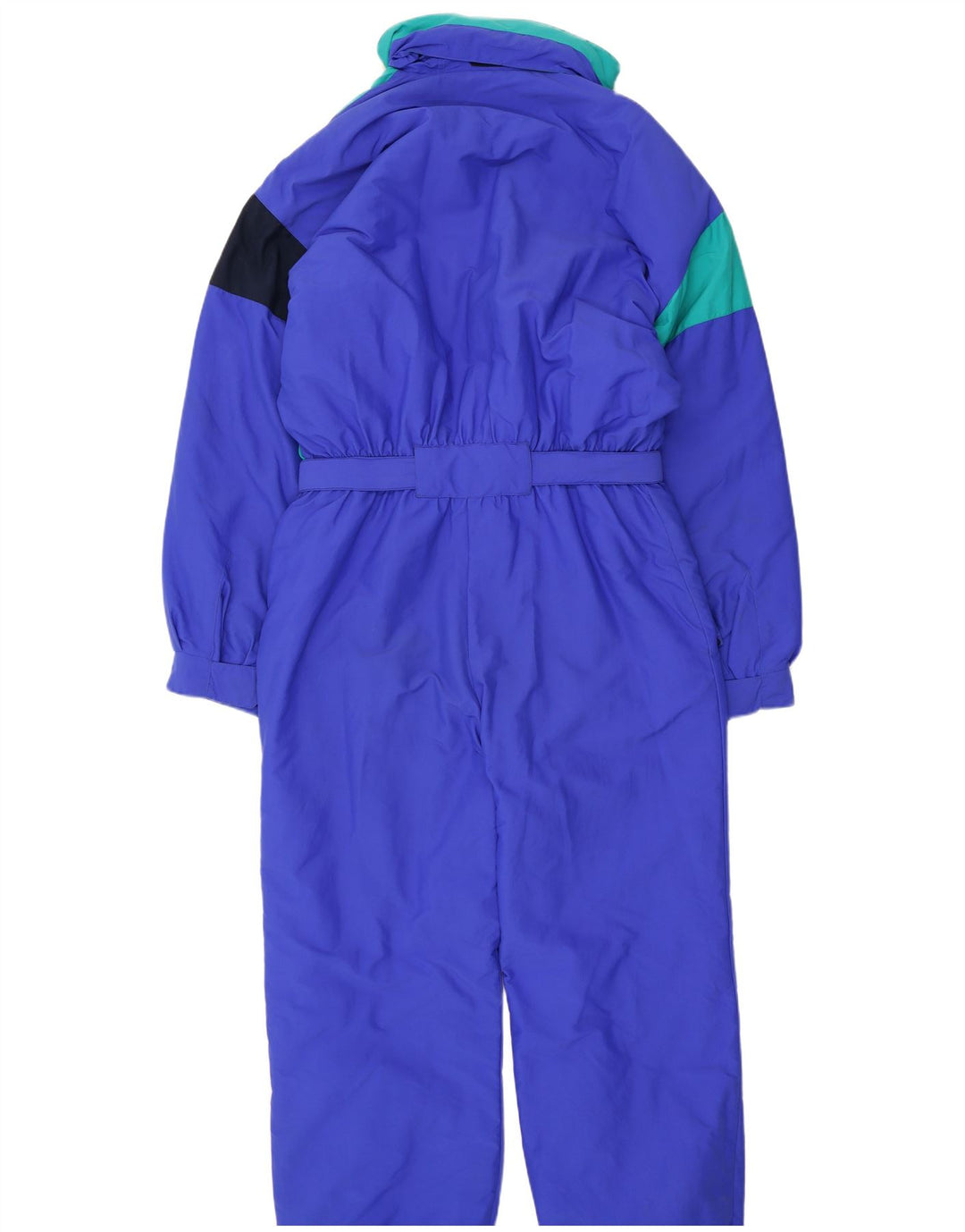 Fila Mens Hooded Ski Jumpsuit IT 54 XL Blue Colourblock Polyamide